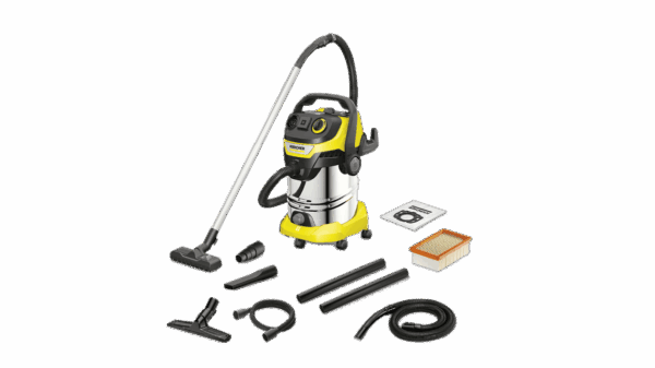 De Kärcher WD 6 Renovation is de ideale nat-/droogzuiger voor al uw renovatieklussen.