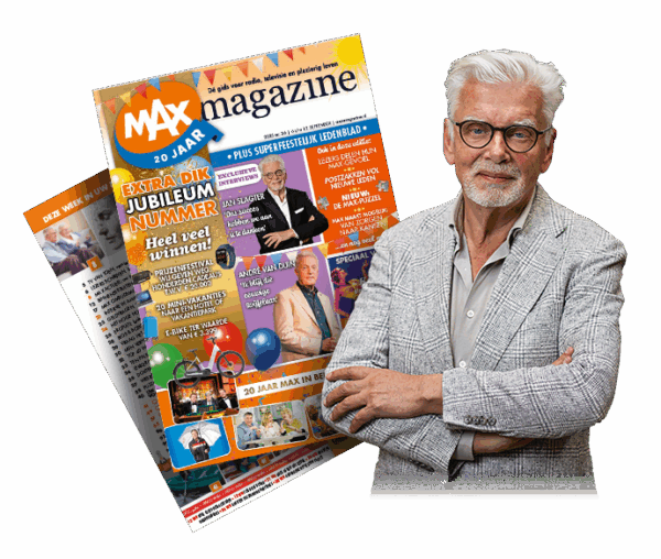 Cover Max Magazine editie 36 en Jan Slagter