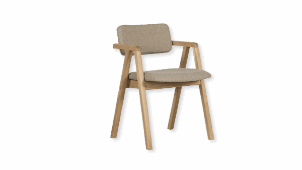De Enya-stoel van Sav & Økse, exclusief verkrijgbaar bij De Machinekamer, is de perfecte stabiele ankerplek voor aan uw eettafel. Maak nu kans om deze stoel te winnen!