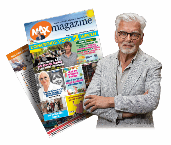 Cover Max Magazine editie 33-34 en Jan Slagter
