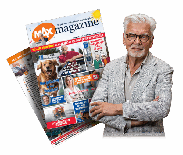 Cover Max Magazine editie 40 en Jan Slagter