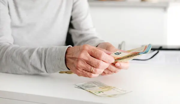 pensioen geld tellen
