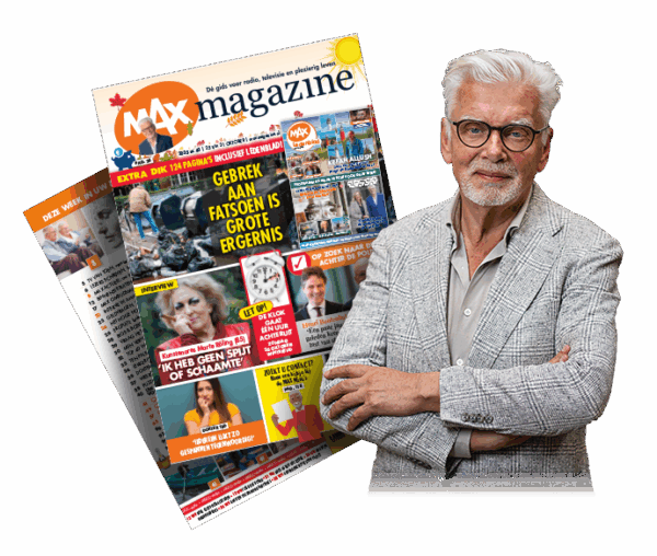 Cover Max Magazine editie 43 en Jan Slagter