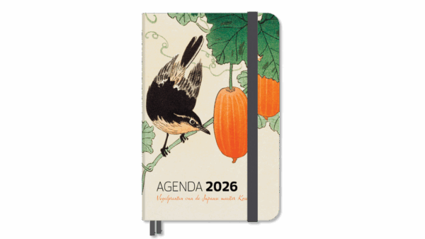 De luxe Studio Colori Agenda 2026 is ideaal voor plannen en gedachten. Met kleurrijke vogelprenten van Ohara Koson en handige extra's.