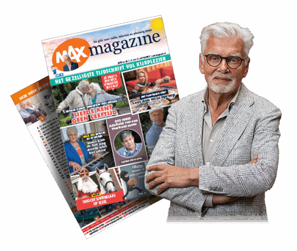 Cover Max Magazine editie 46 en Jan Slagter
