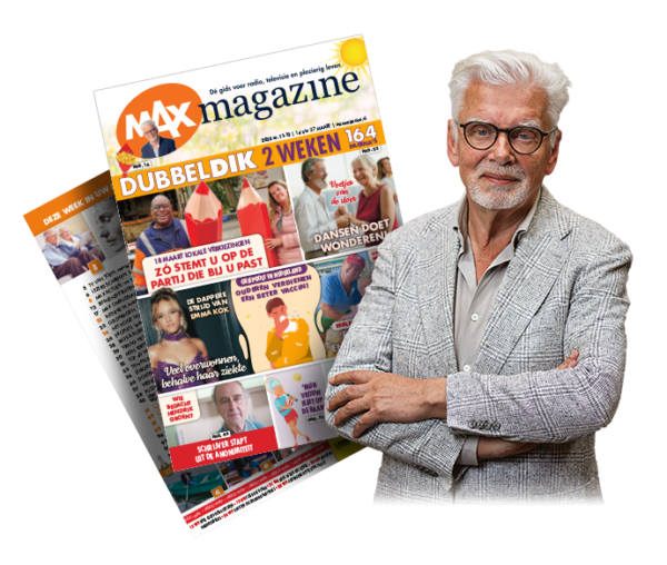 Cover Max Magazine editie 11 en 12 Jan Slagter
