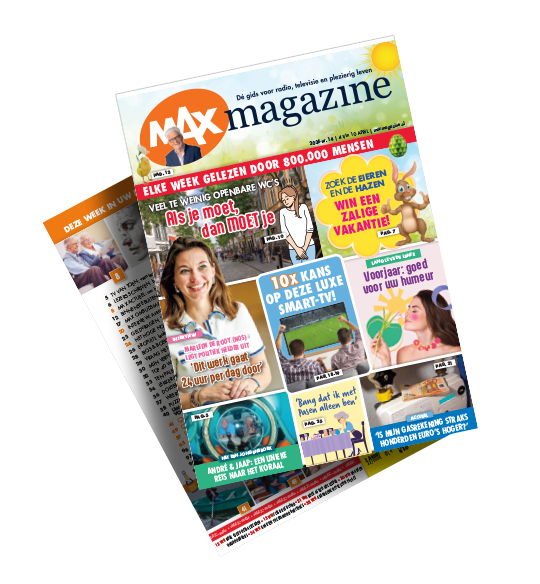 Cover Max Magazine editie 14 Jan Slagter