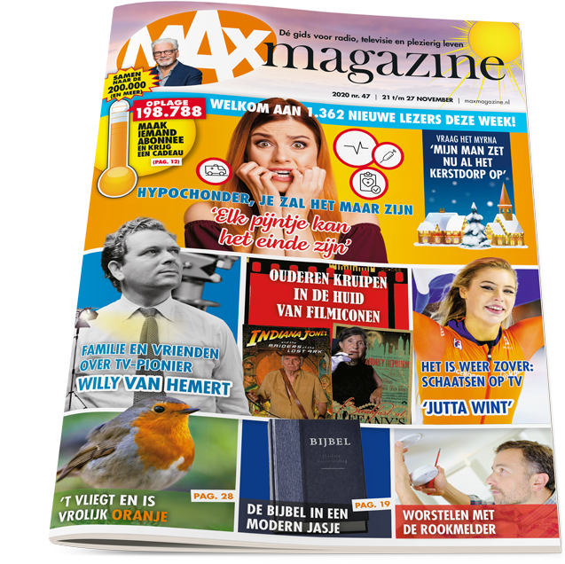 MAX Magazine Dé gids voor radio, televisie en plezierig leven. MAX Magazine Dé gids voor radio, televisie en plezierig leven.