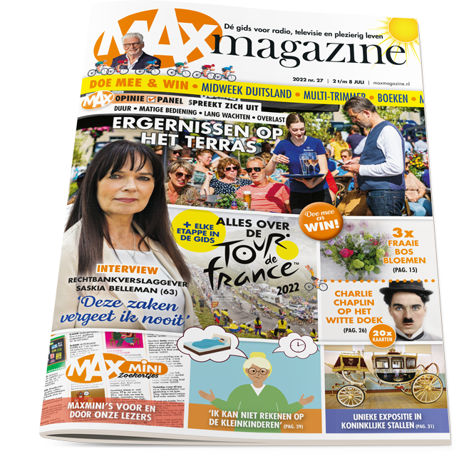 MAX Magazine Dé gids voor radio, televisie en plezierig leven. MAX Magazine Dé gids voor radio, televisie en plezierig leven.