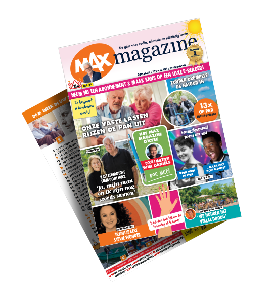 Cover Max Magazine editie 20 en Jan Slachter