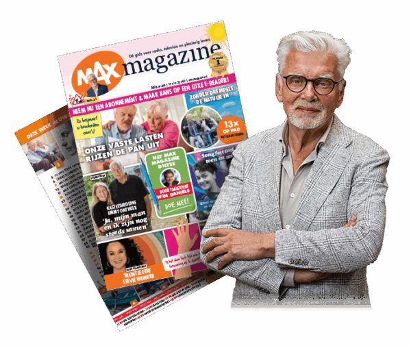 Cover Max Magazine editie 20 en Jan Slachter