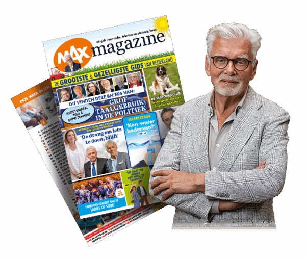 Cover Max Magazine editie 21 en Jan Slachter