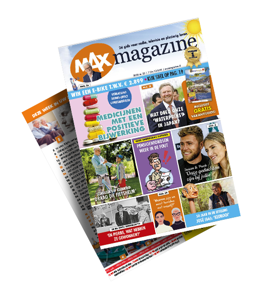 Cover Max Magazine editie 23 en Jan Slachter