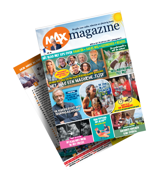 Cover Max Magazine editie 26 en Jan Slachter