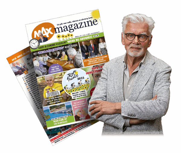 Cover Max Magazine editie 27 en Jan Slachter