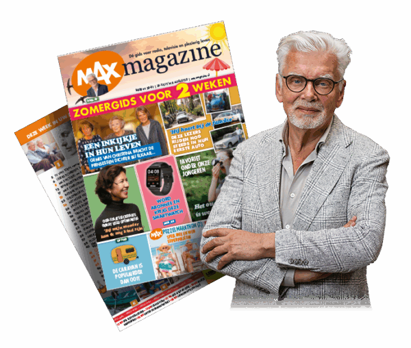 Cover Max Magazine editie 30 en Jan Slachter