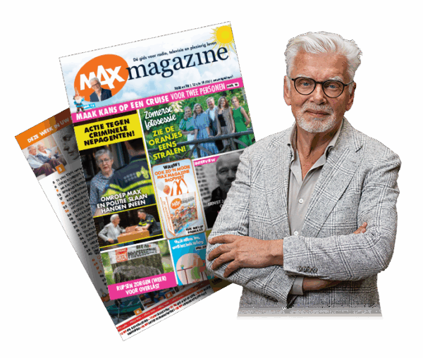 Cover Max Magazine editie 28 en Jan Slachter