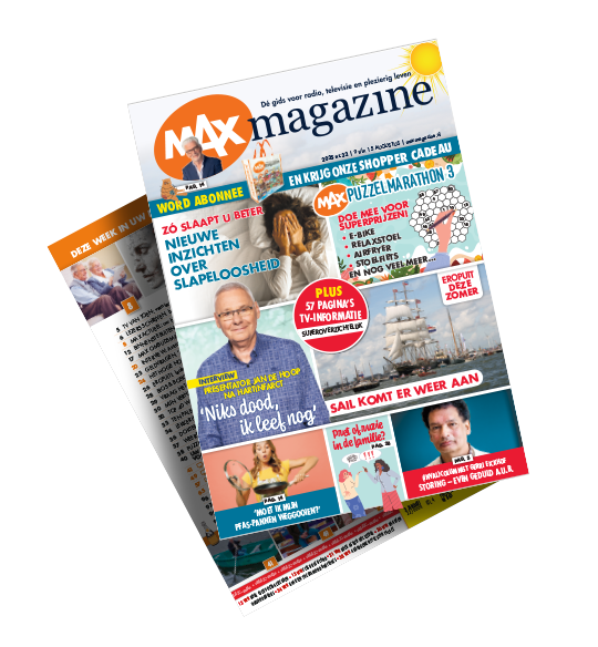 Cover Max Magazine editie 32 en Jan Slagter