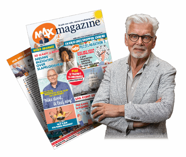 Cover Max Magazine editie 32 en Jan Slagter