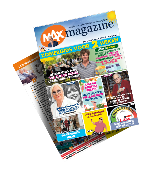 Cover Max Magazine editie 33-34 en Jan Slagter