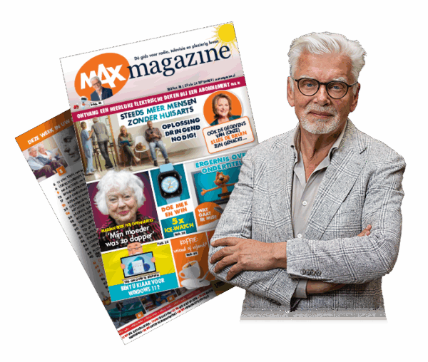 Cover Max Magazine editie 38 en Jan Slagter