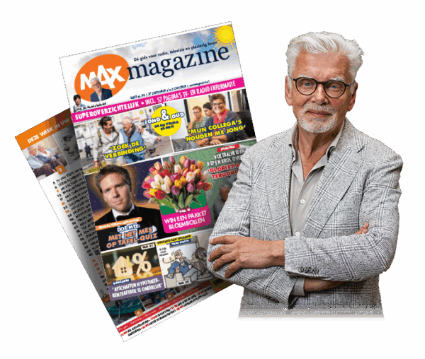 Cover Max Magazine editie 39 en Jan Slagter