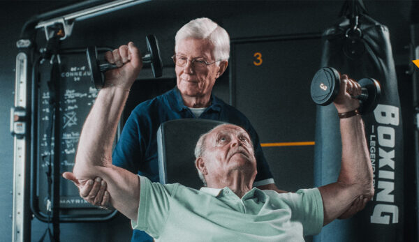 sportende man