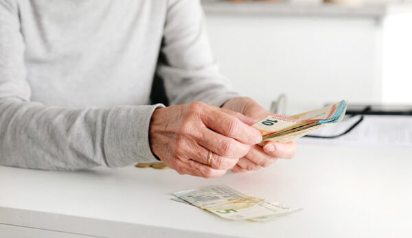 pensioen geld tellen