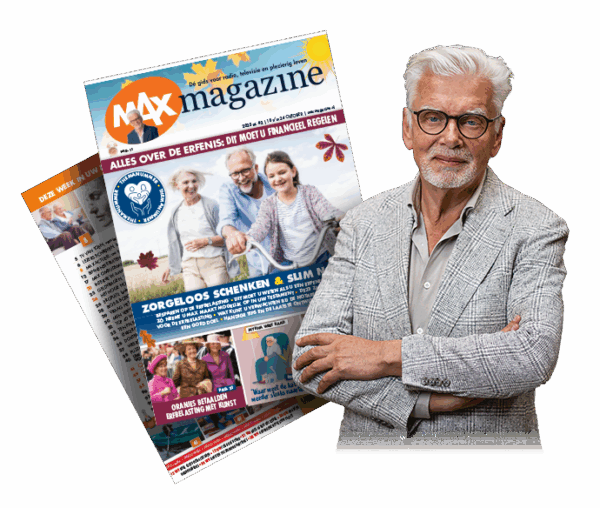 Cover Max Magazine editie 42 en Jan Slagter