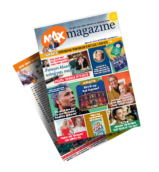 Cover Max Magazine editie 47 en Jan Slagter