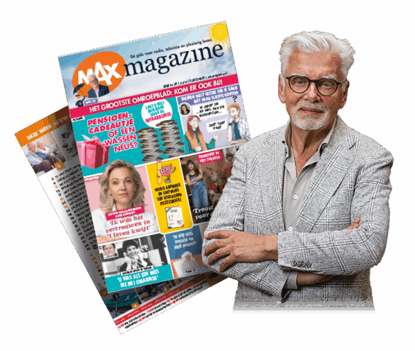 Cover Max Magazine editie 49 en Jan Slagter