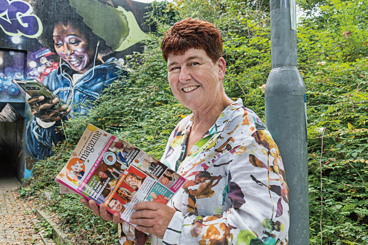 Sonja Simons (57) uit Venlo ‘Die vrolijke opmaak gaf de doorslag’