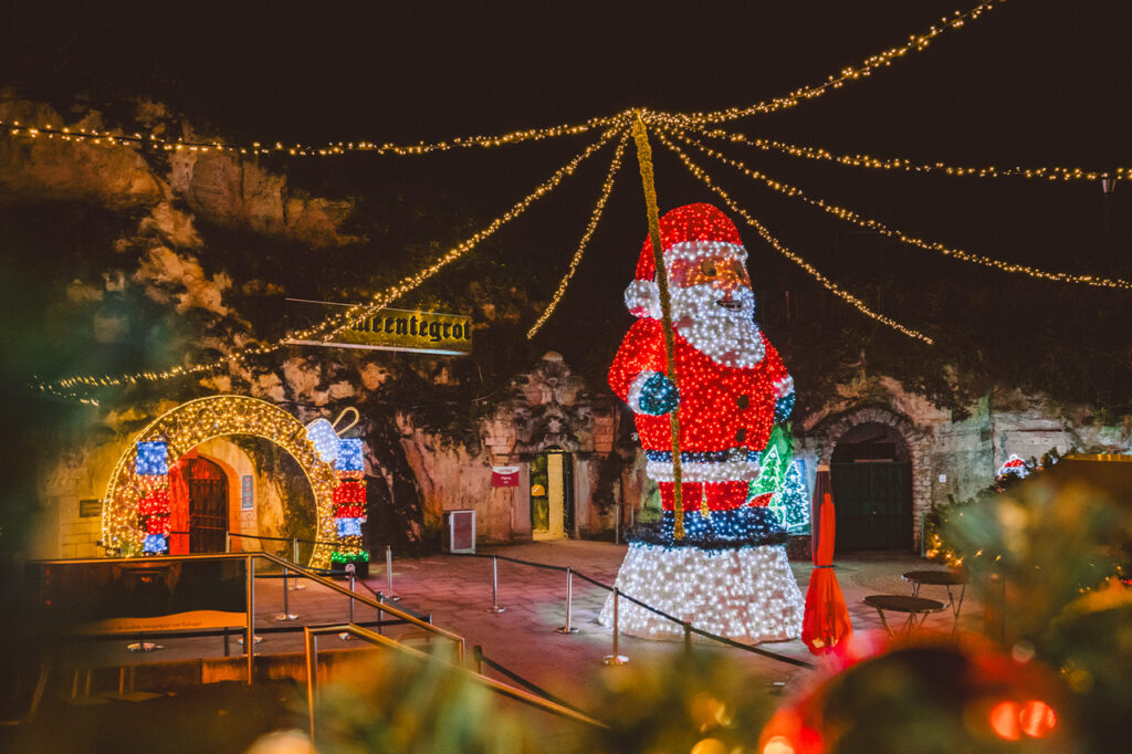 kerstmarkt in Valkenburg