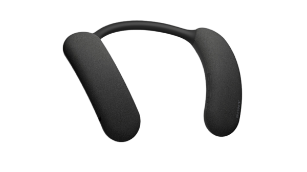 Nooit meer discussie over het volume! De Sony Bravia Theatre U draadloze nekbandspeaker stuurt helder geluid rechtstreeks naar uw oren, met behoud van omgevingsgeluid.