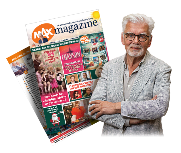 Cover Max Magazine editie 50 en Jan Slagter