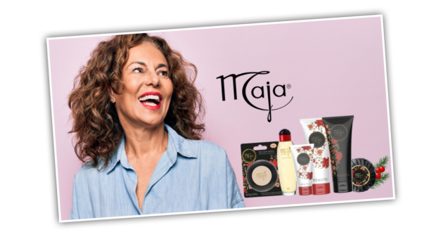 Waan u in zonnig Spanje! Maak kans op een heerlijk Maja-pakket met daarin het nieuwe product Classic Pressed Powder en de kenmerkende geur van jasmijn, rozen en patchoeli.