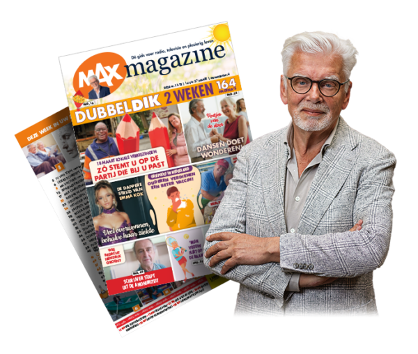 Cover Max Magazine editie 11 en 12 Jan Slagter